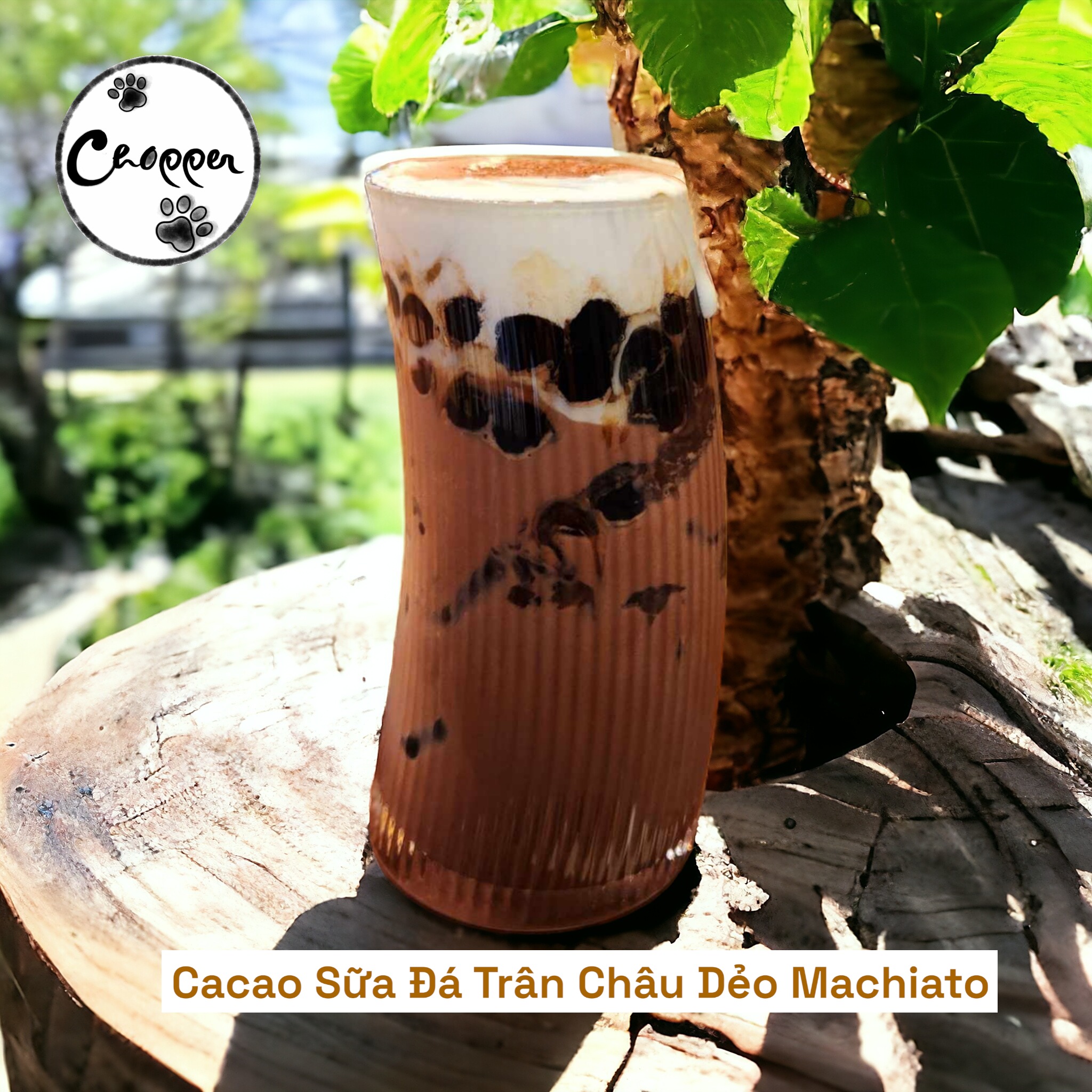 Cacao Sữa Đá Trân Châu Dẻo Machiato
