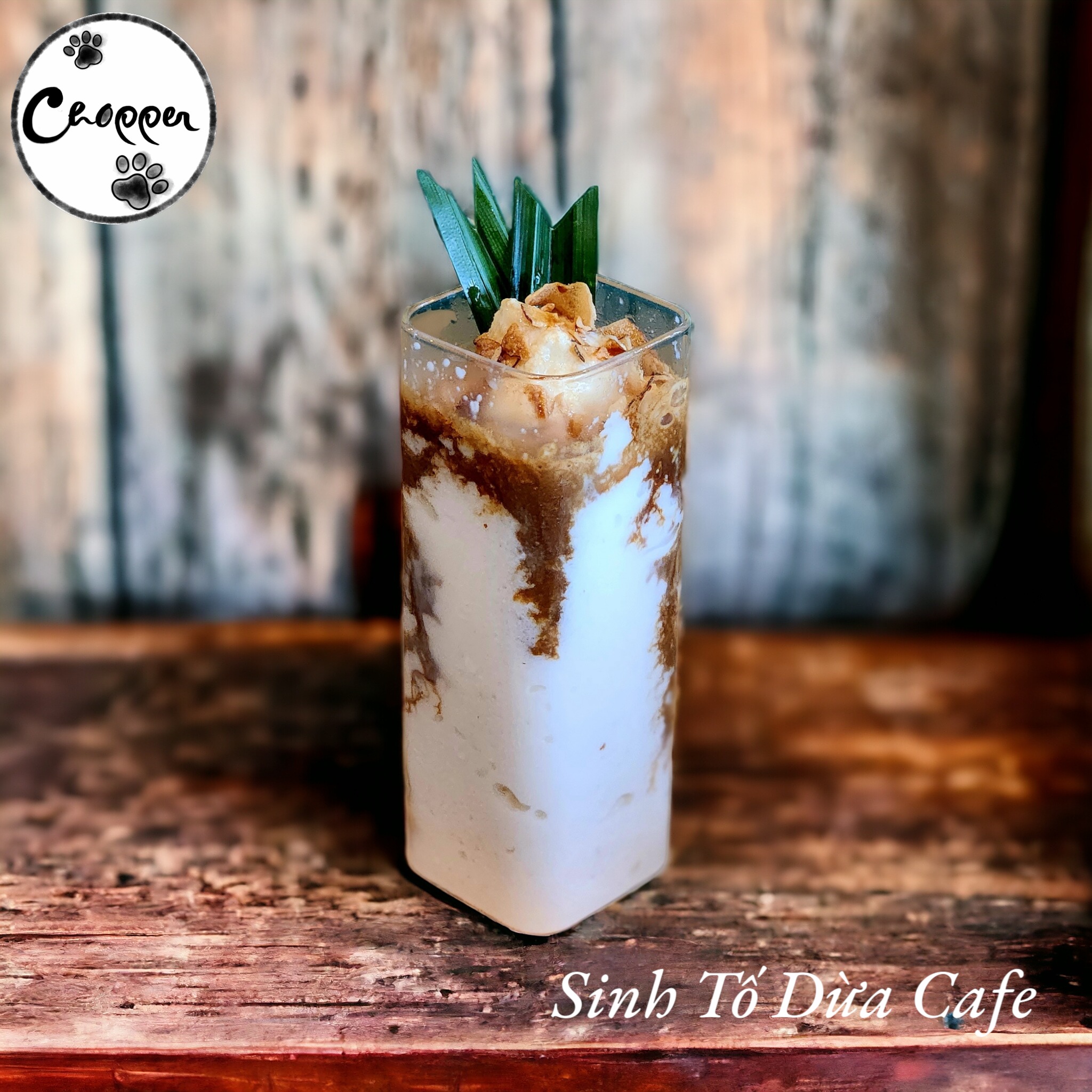 Dừa Cafe Đá Tuyết